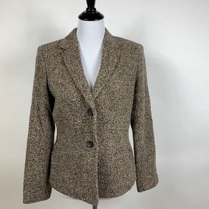 Ann Taylor Petites Women's Tweed Blazer Jacket